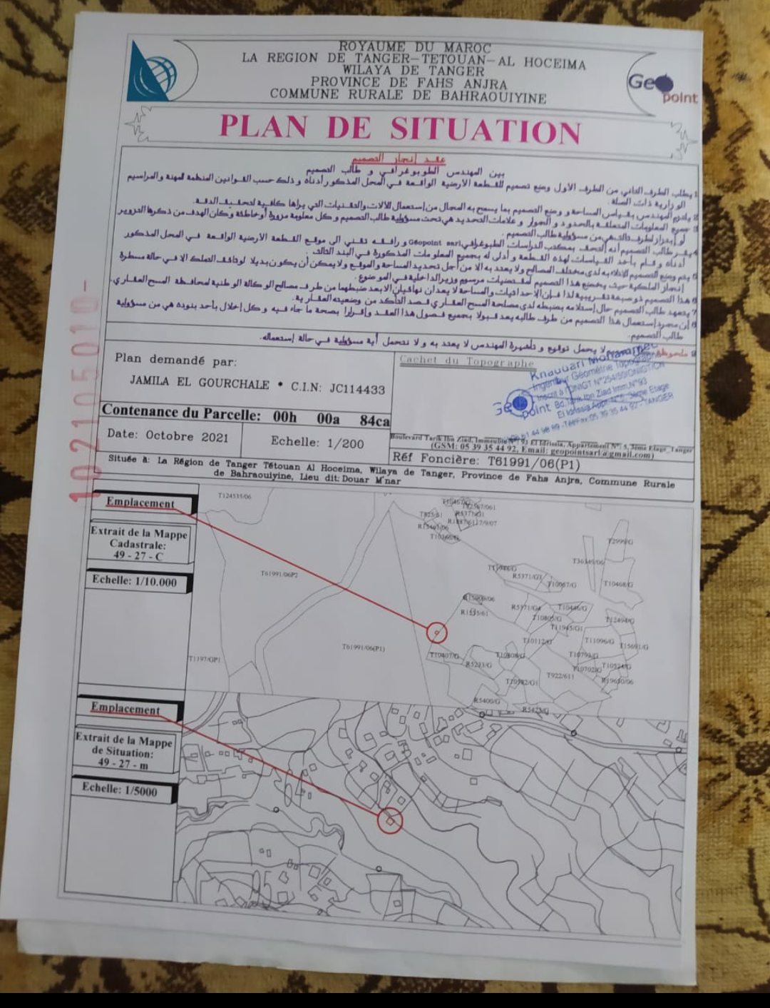 Plan de situation